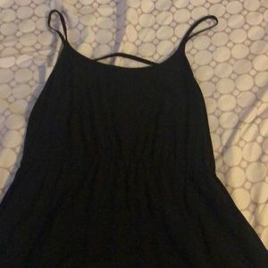 Black Spaghetti Strap Dress